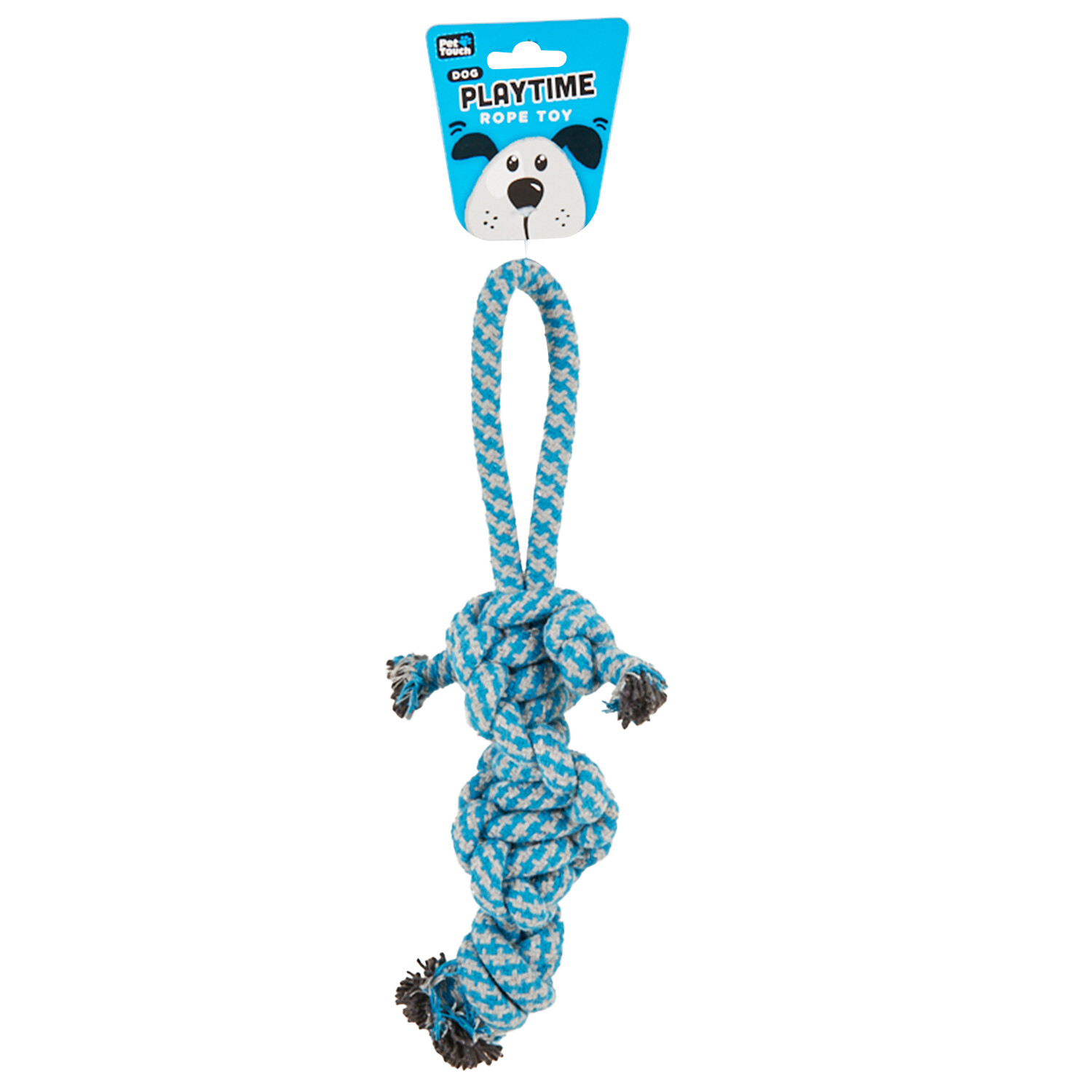 Twisted Rope Dog Toy - Multicolour Image 1