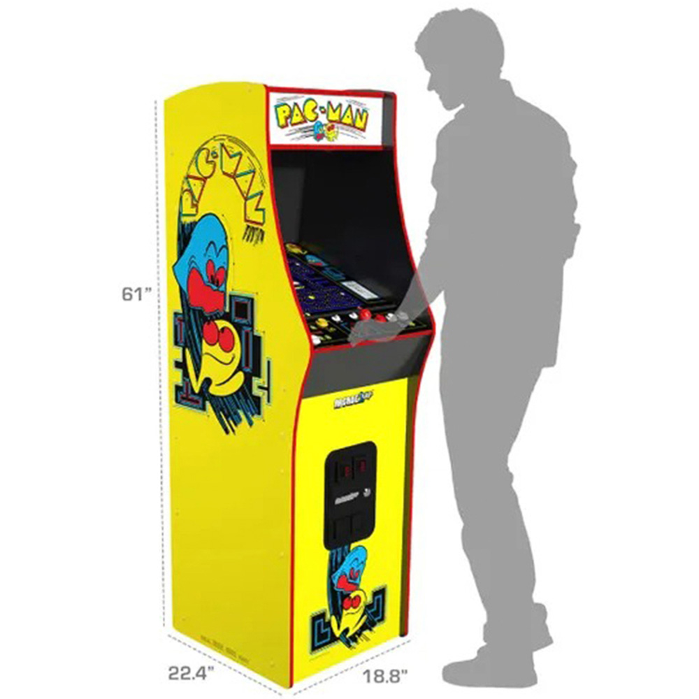 Arcade1Up Pac-Man Deluxe Arcade Machine Image 6