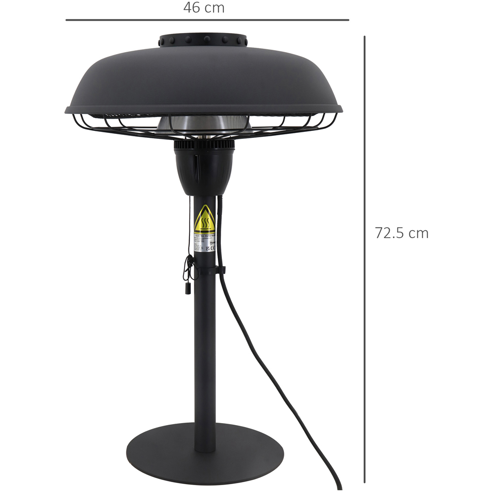 Outsunny Table Top Patio Heater 2.1kW Image 9