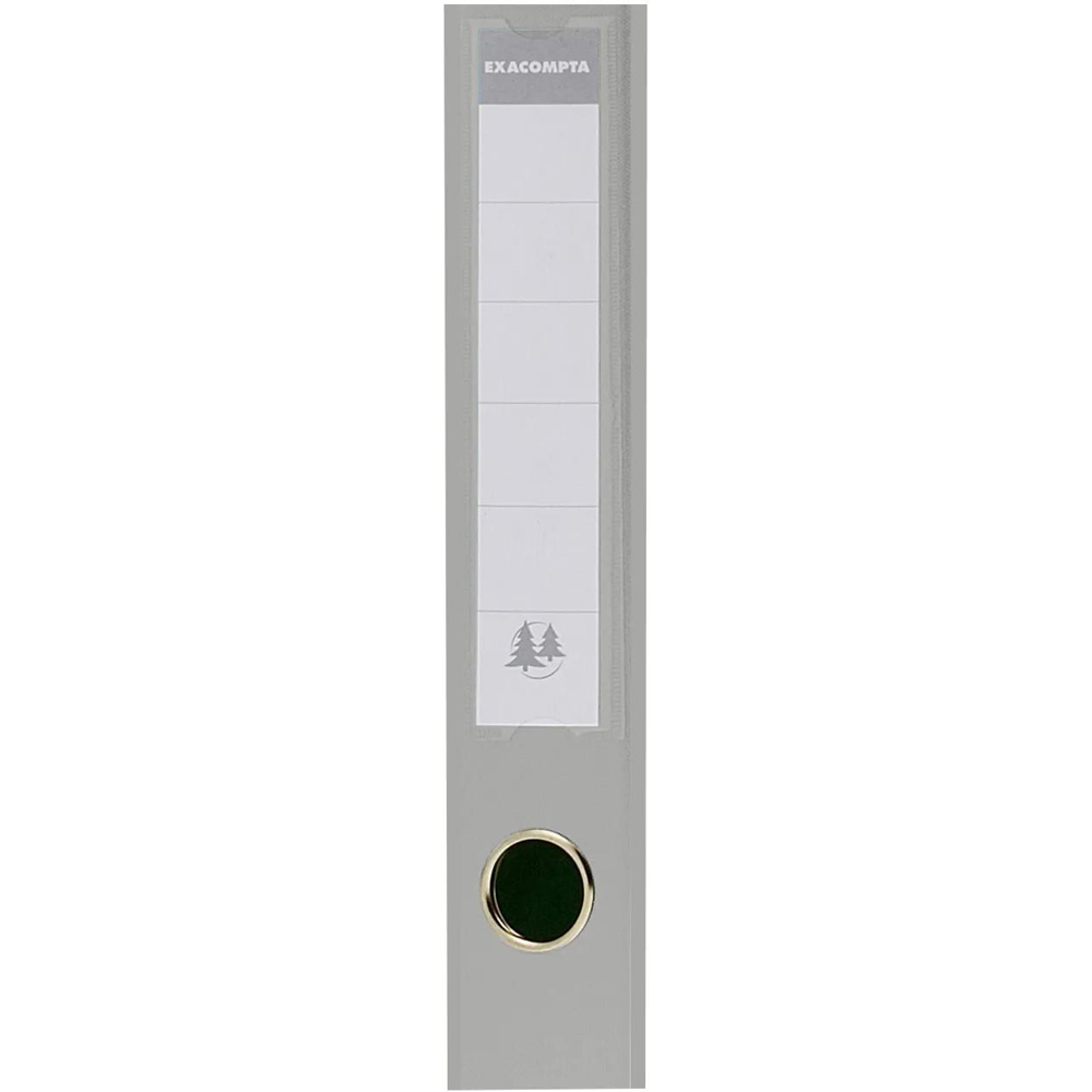 Exacompta PremTouch A4 Grey PVC Lever Arch File 10 Pack Image 4