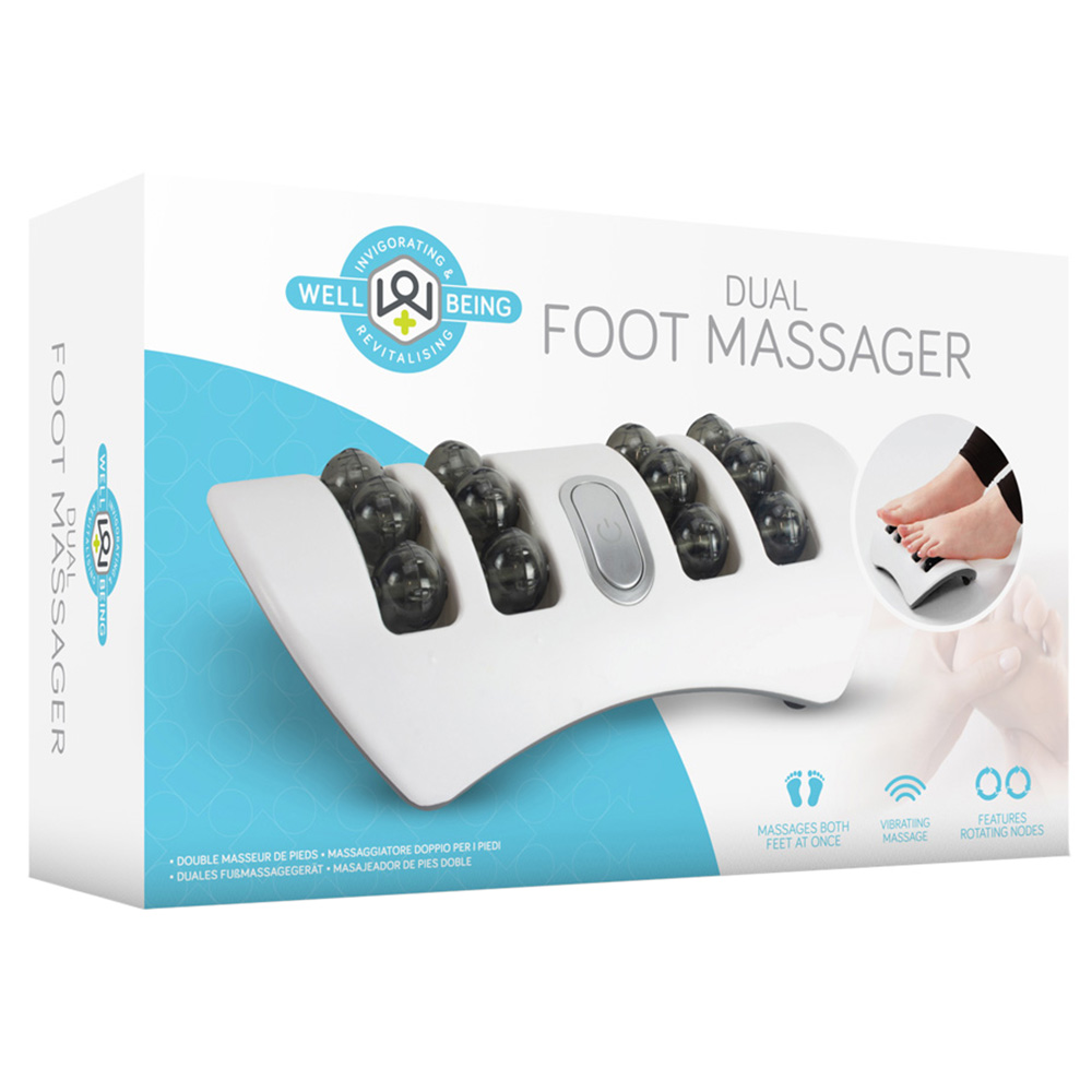 Wellbeing Dual Foot Massager Image 4