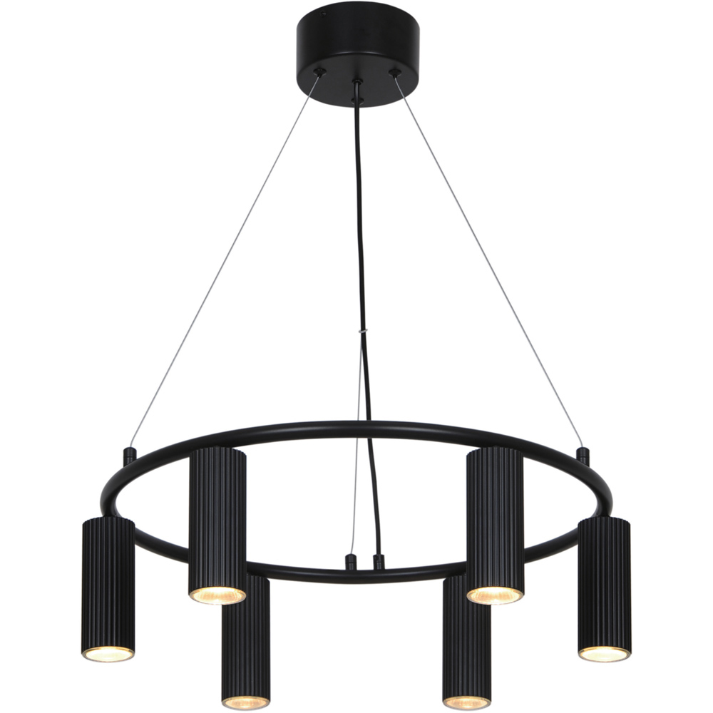 Nordlux Vico Black Chandelier Light Image 1