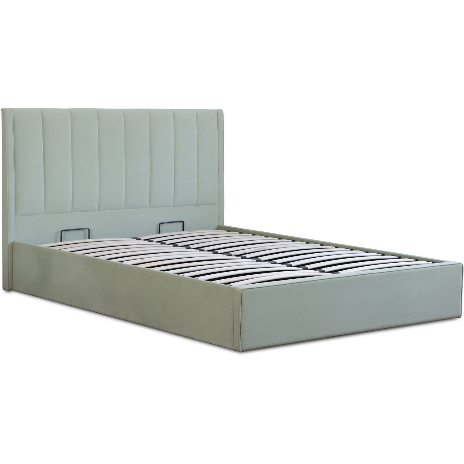 Willow Super King Size Mint Ottoman Bed Image 4