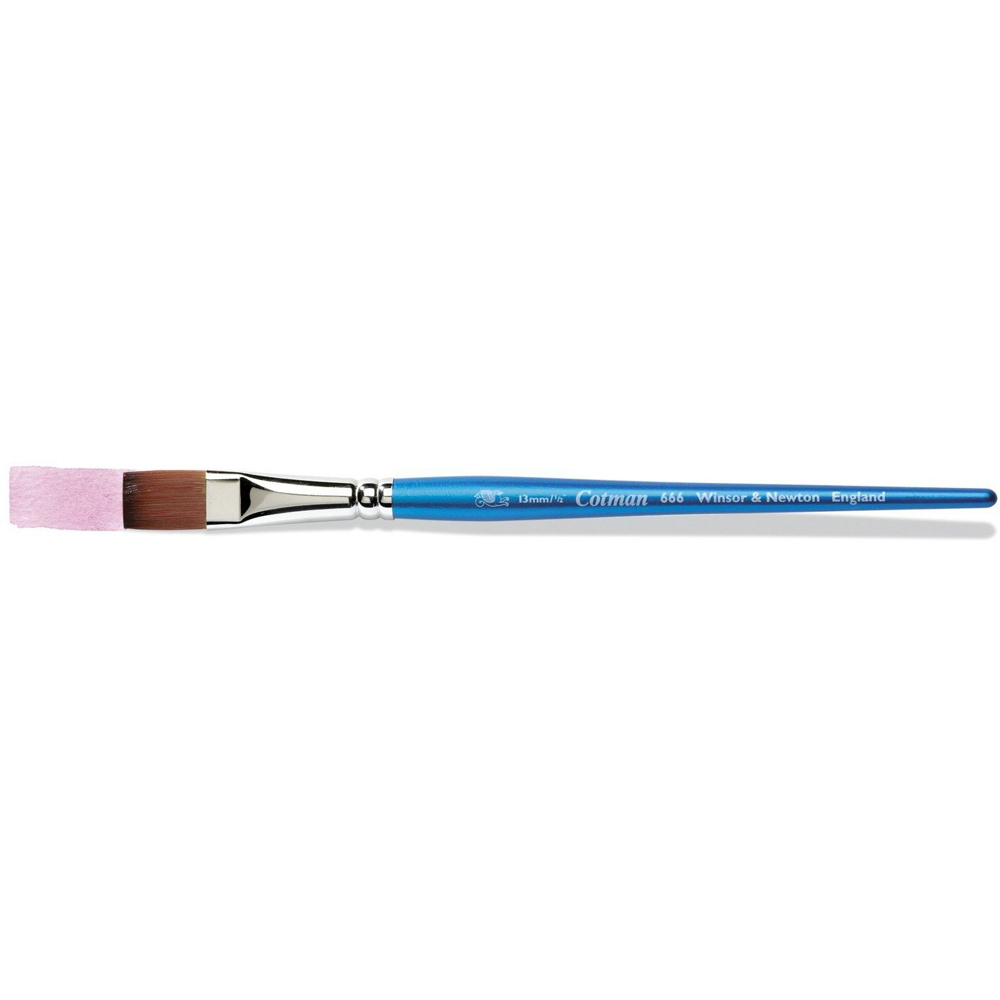 Winsor and Newton Series 666 Cotman One Stroke Watercolour Brushes - 1/2 in (13 mm) Image 3