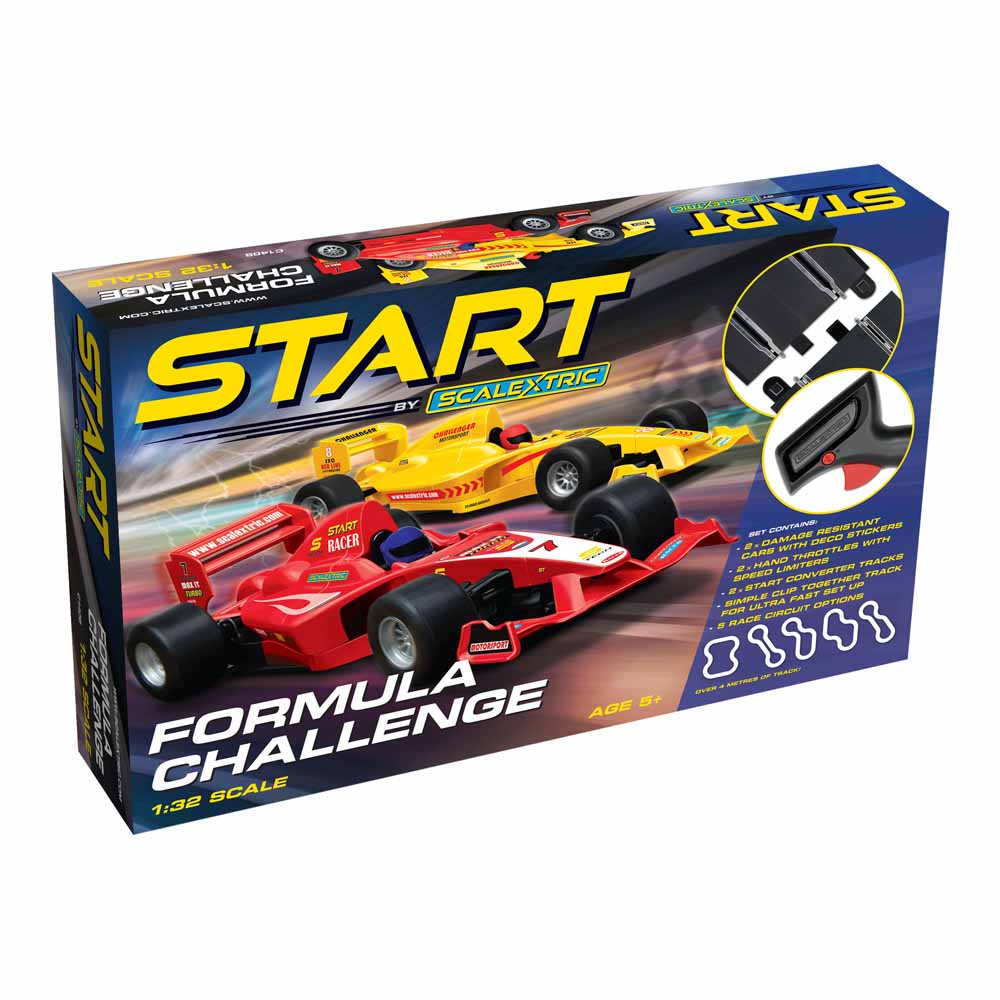 Formula 1 Challenge Start Set Scalextric Image 1