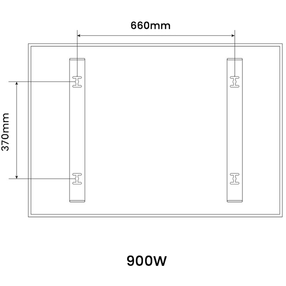 Mirrorstone Nexus Setting Sun Image Wi-Fi Infrared Heating Panel 900W 795 x 1195mm Image 9