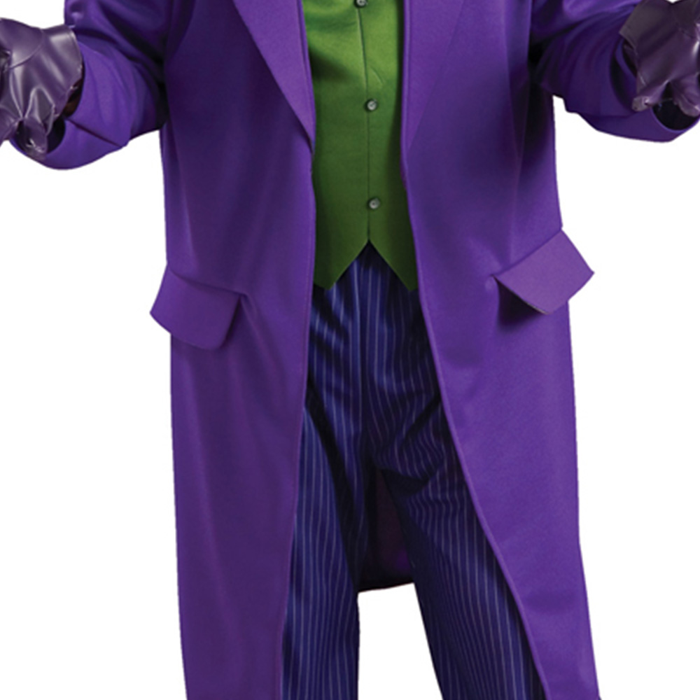 Joker Adult 3D Detail Halloween Costume Standard Image 3