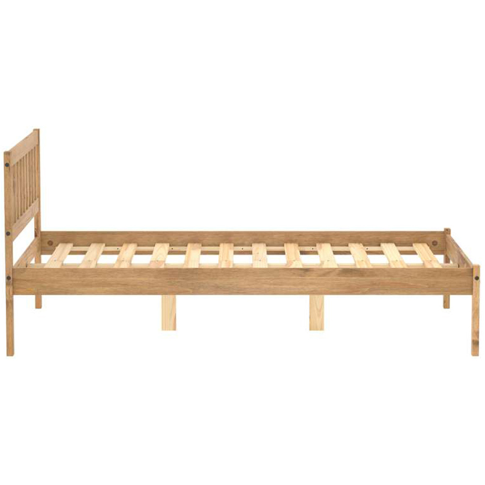 Lisbon Pine Small Bed | Wilko