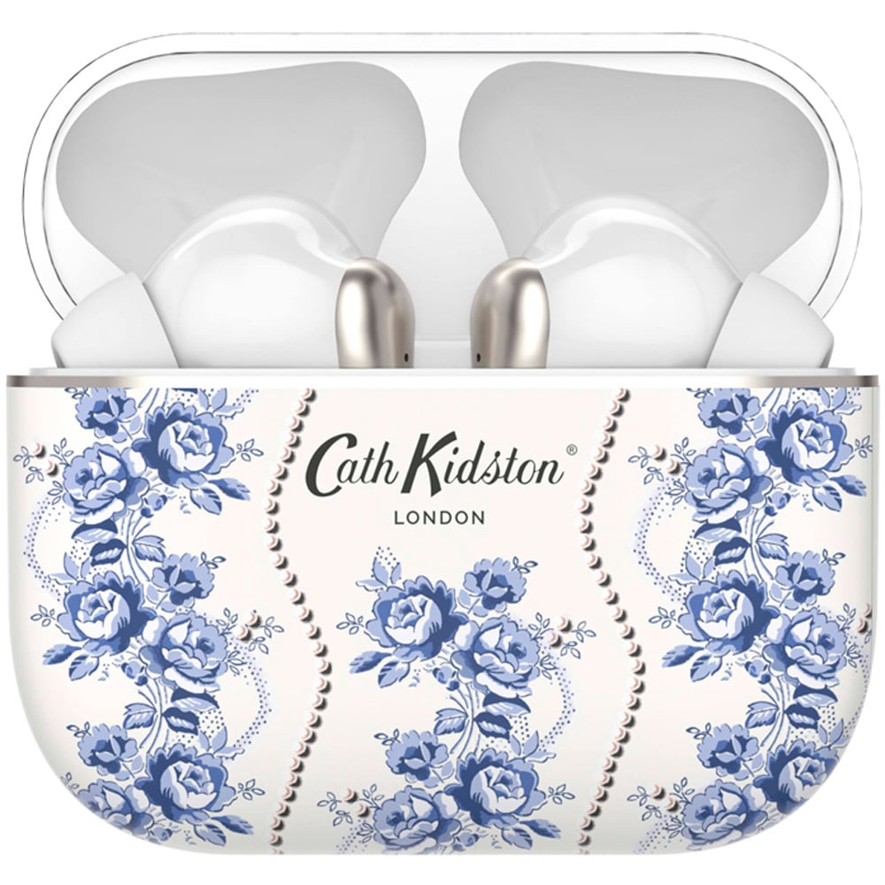 Cath Kidston VQ Skylark Floral Blue Bluetooth Earbuds Image 4