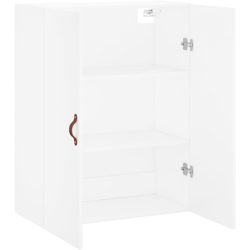 vidaXL 2 Door White Wall Mounted Cabinet Image 4