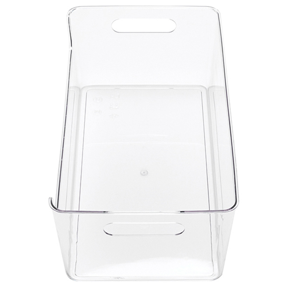 Living and Home Stackable Fridge Storage Organiser with Handle 2 Pack Image 4