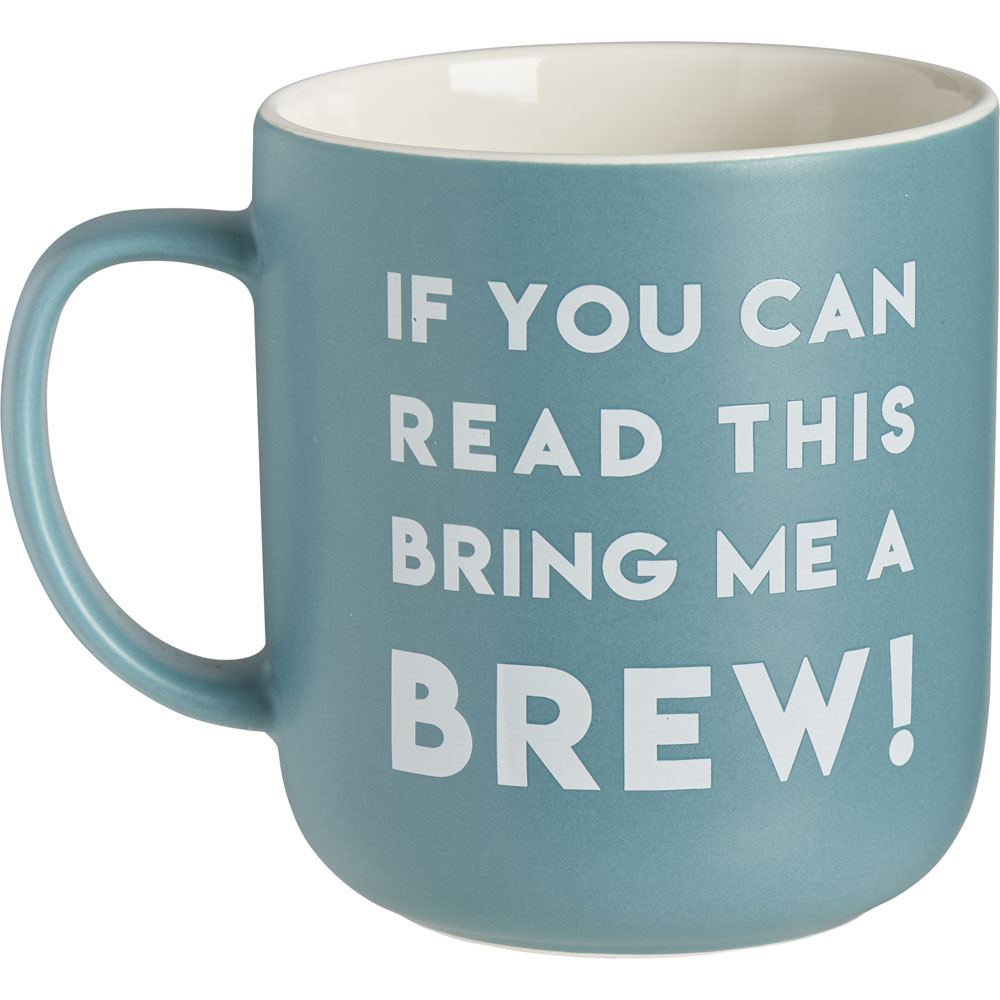 Wilko 'Bring me a Brew' Mug Image 4