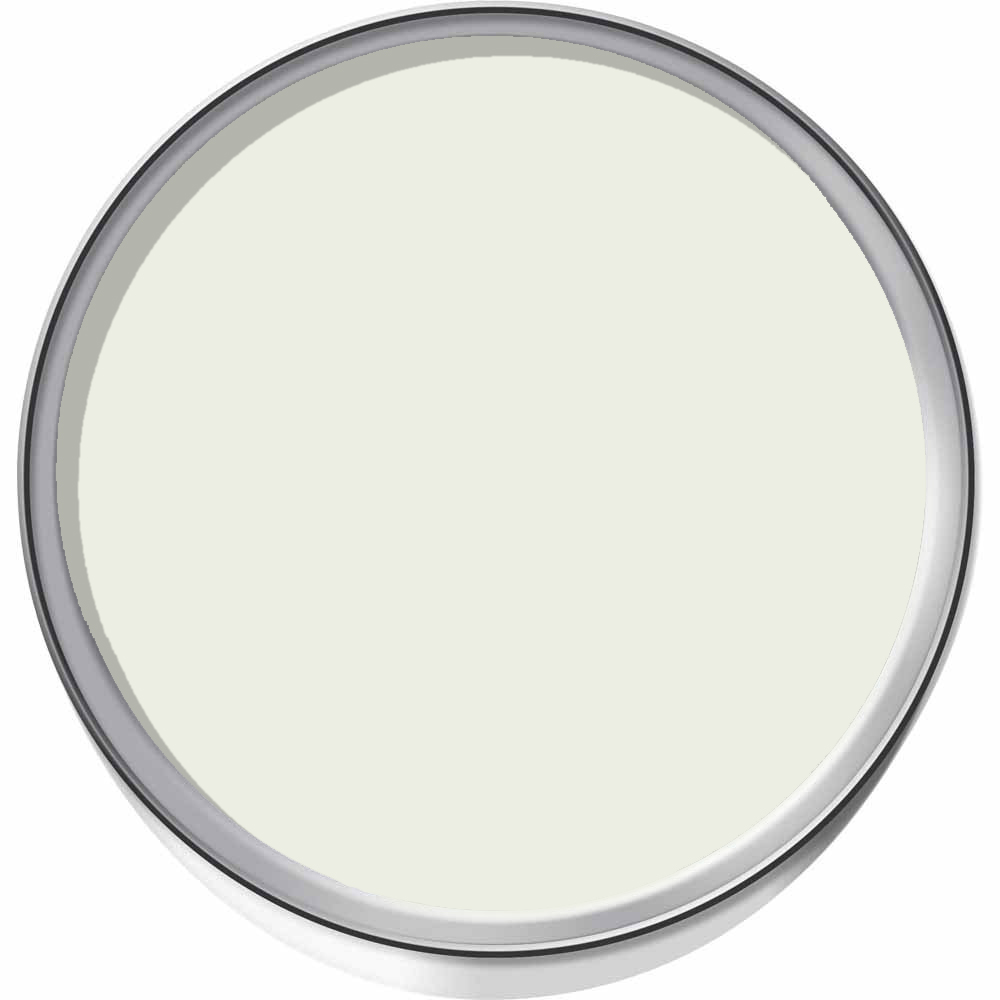 Wilko Bathroom  Moonlight White Mid Sheen Emulsion  Paint 2.5L Image 3