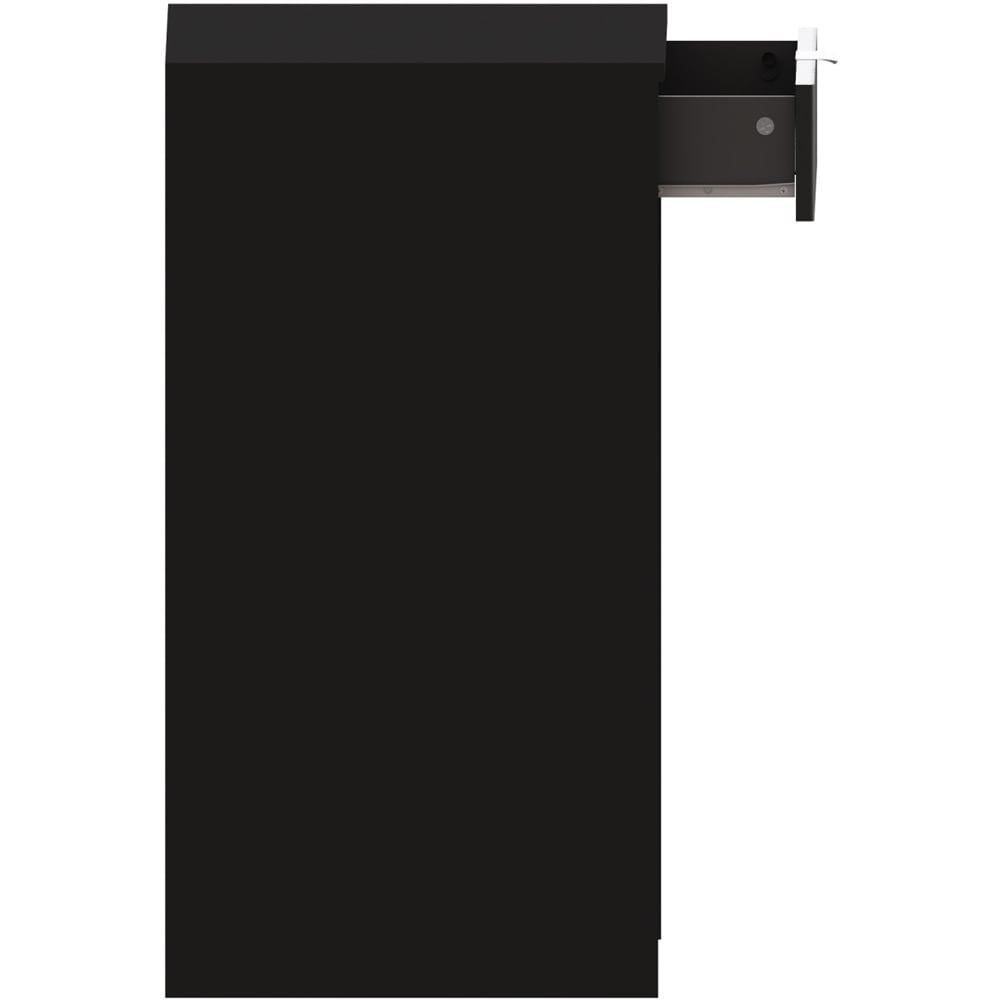 GFW Rankin Single Drawer Black Dressing Table Image 5