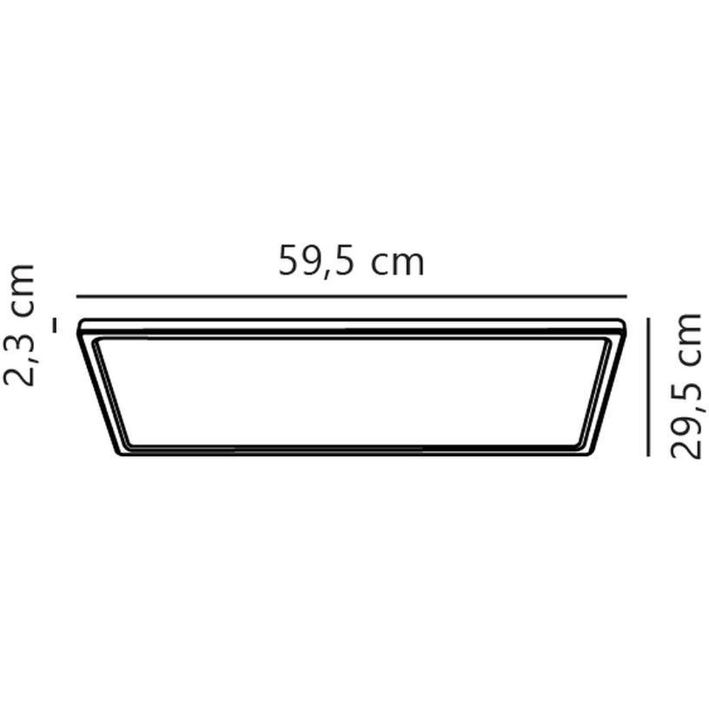Nordlux Harlow 60 3-Step White Ceiling Light Image 7