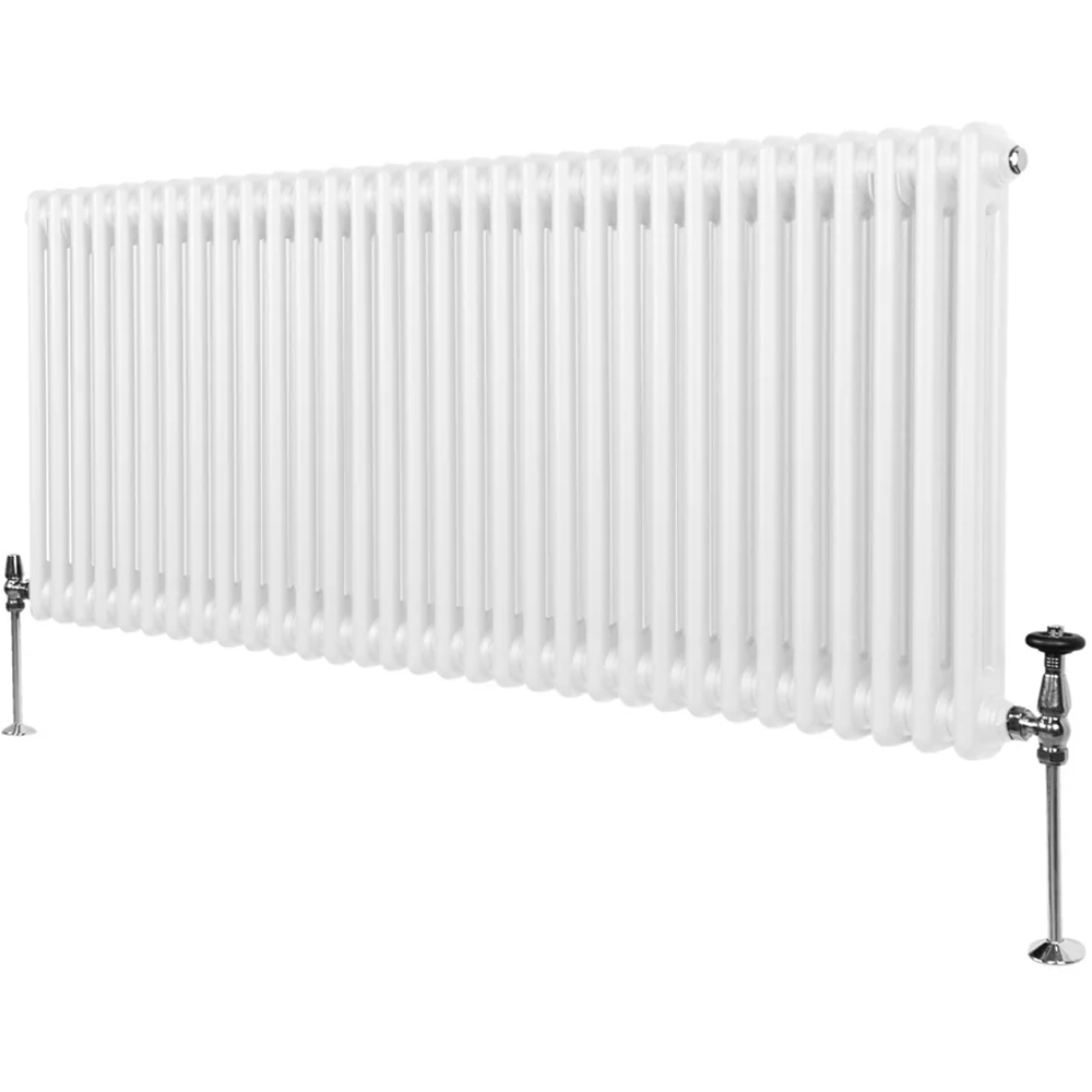 Monster Shop 6220 BTU White Traditional 2 Column Radiator 600 x 1462mm Image 3