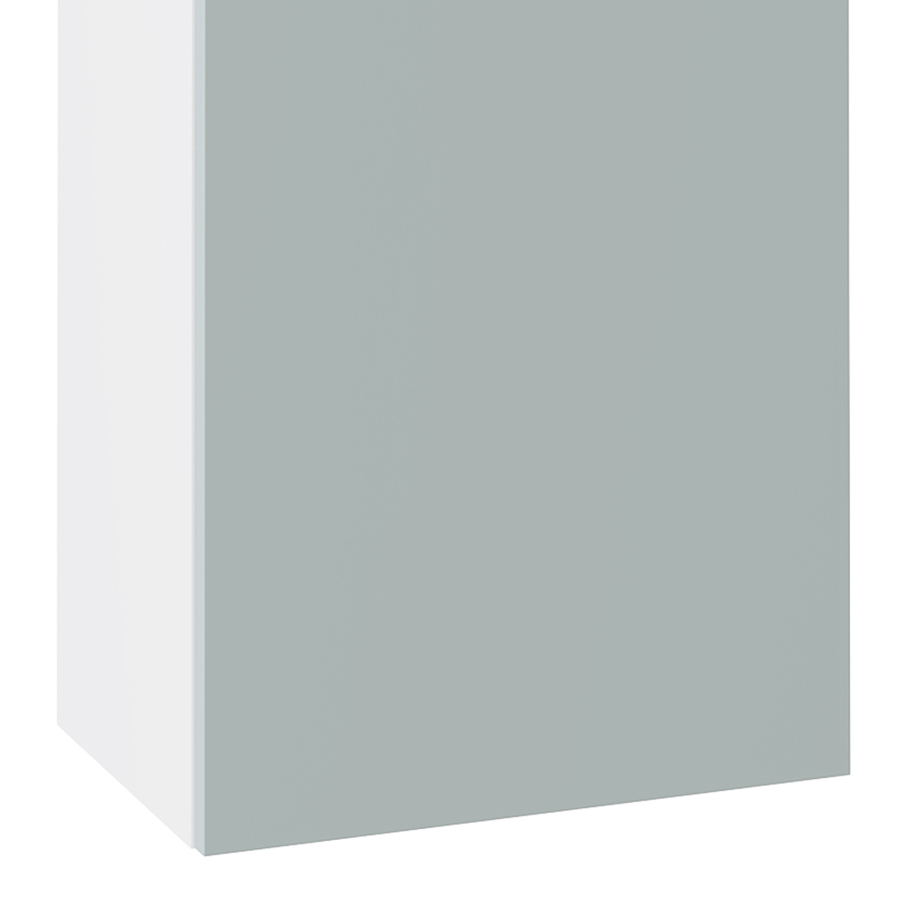 Kitchen Kit Slab Supermatt Aquamarine Wall Kitchen Cabinet Flatpack 500mm Image 3