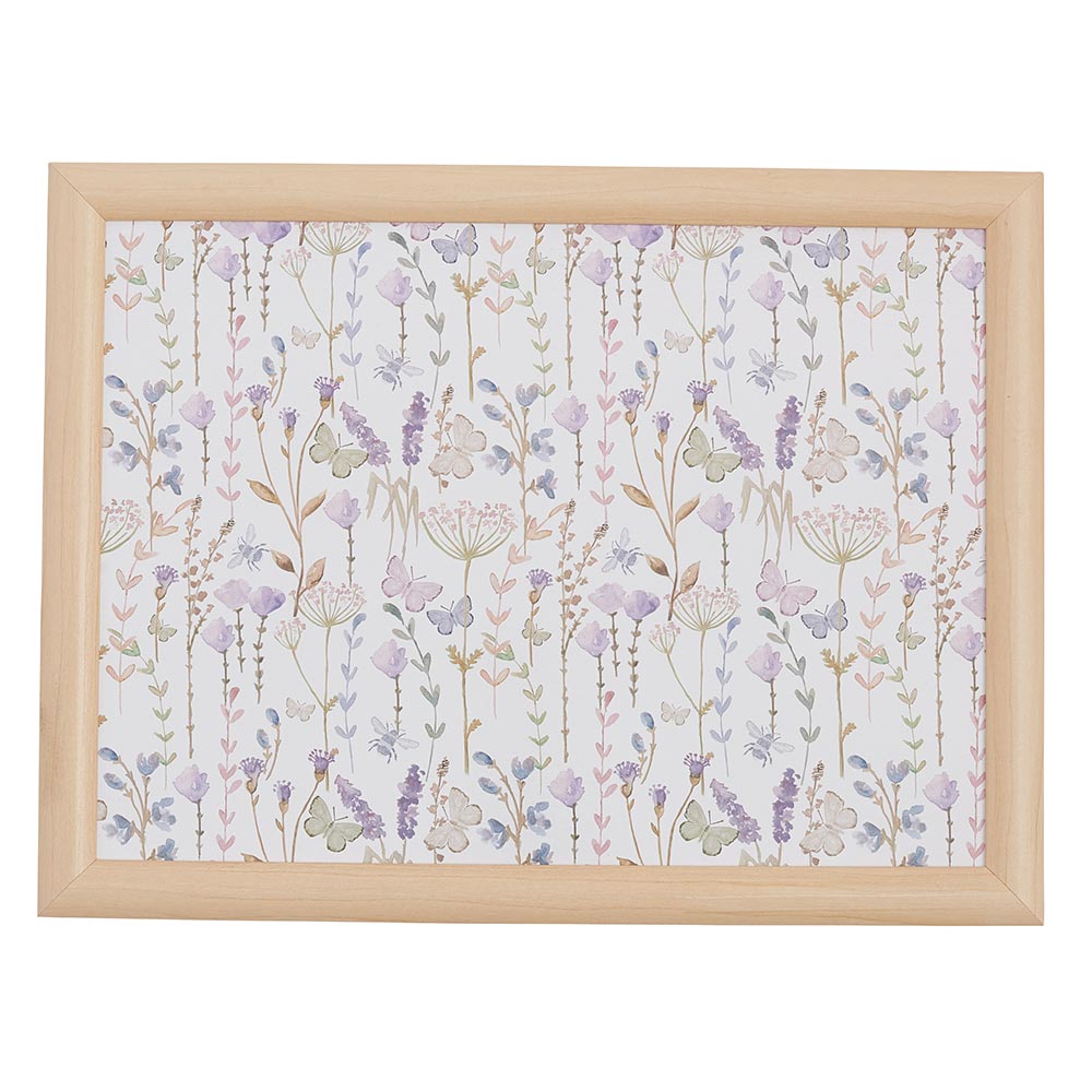 Wilko Countryside Romance Floral Laptray Image 1