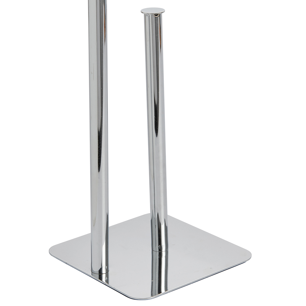Wilko Chrome Freestanding Toilet Roll Holder Wilko
