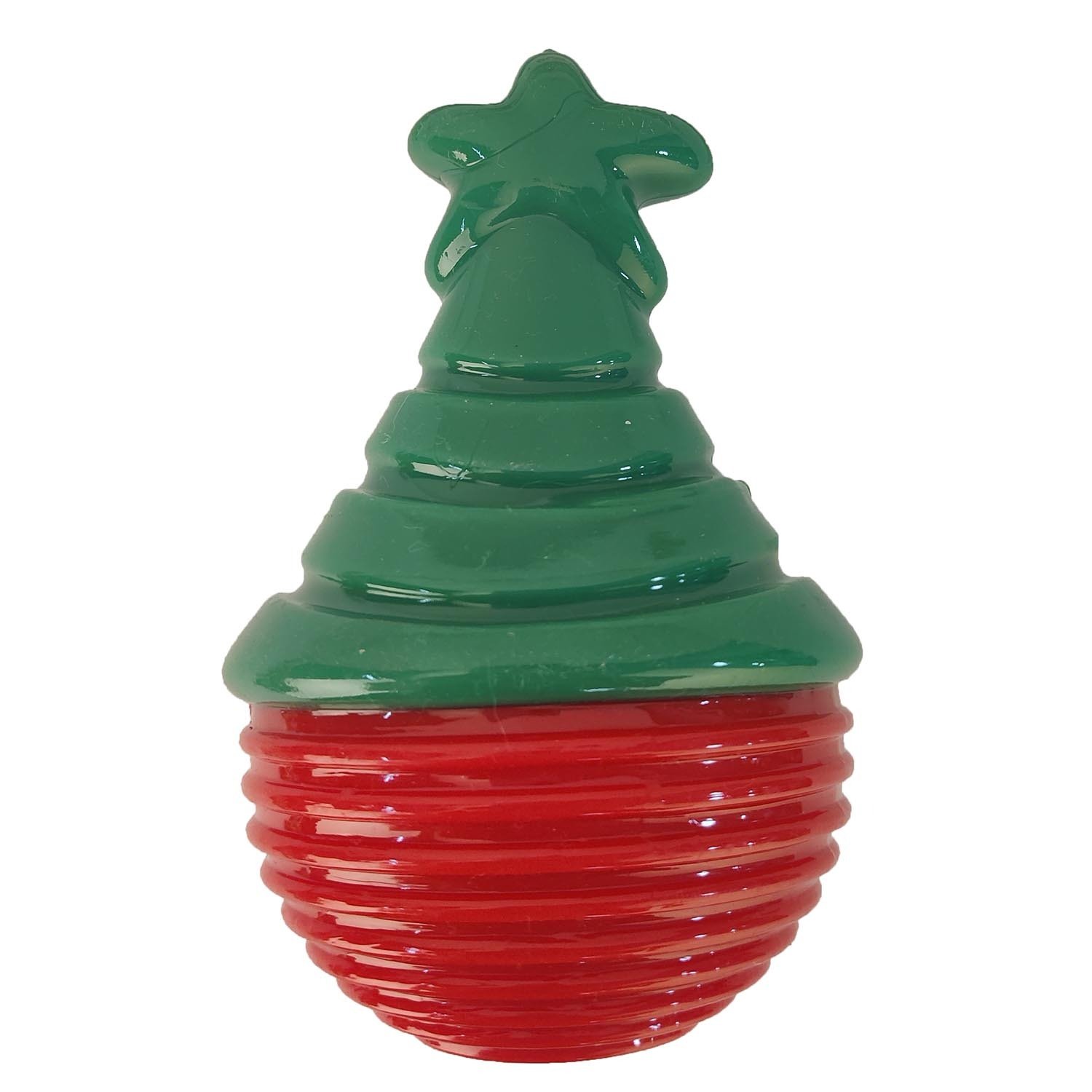 Festive Bounce Dog Toy - Red Image 1