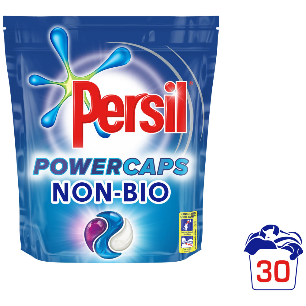 Persil Non Bio Powercaps 30 Washes 810g Image 1