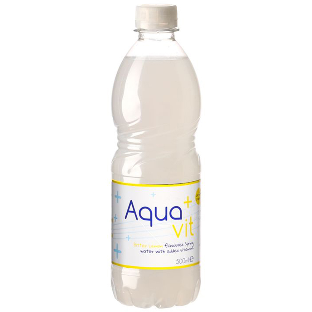 Aqua+Vit Bitter Lemon Vitamin Still Water 500ml Image
