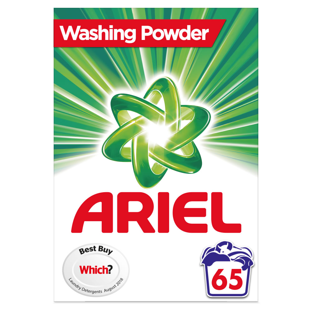 Ariel Wash Powder Regular 4.225kg 65 Wash Image