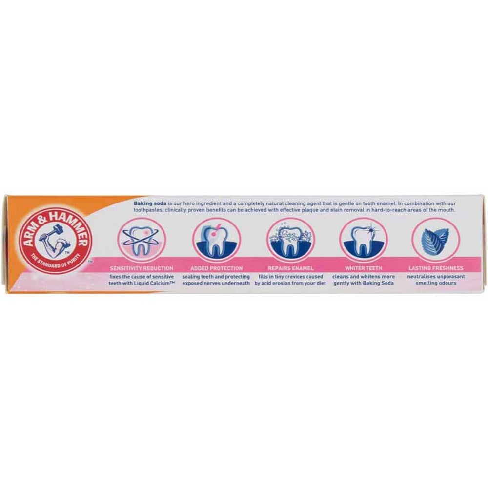 Arm and Hammer Pro Enamel Sensitive Toothpaste 75ml Image 2