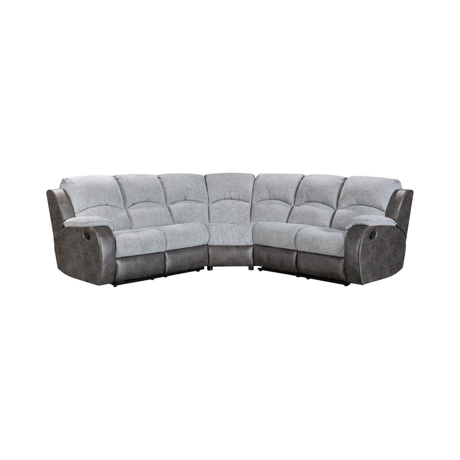 Charleston Corner 7 Seater Sofa Grey Image 2