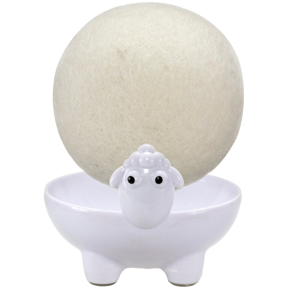 Joie Sheep Wool Dryer Ball & Holder Image 1