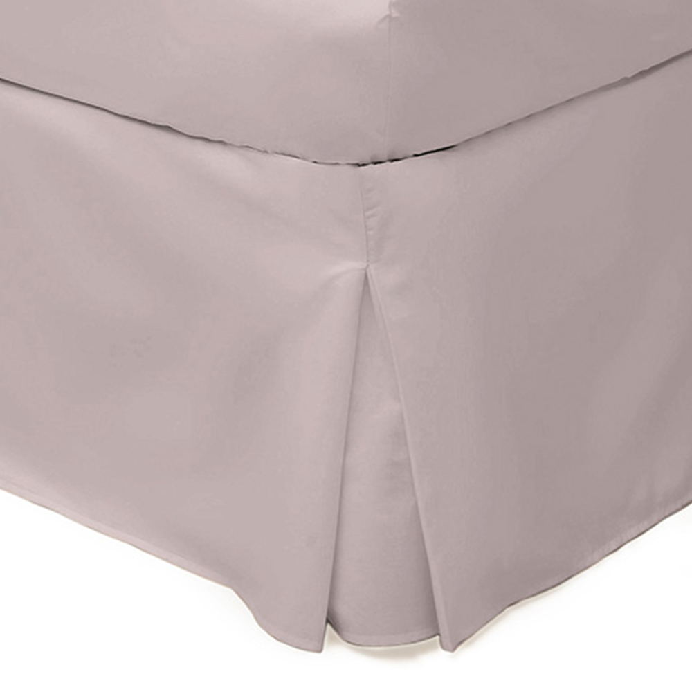 Serene Double Powder Pink Platform Valance Image 2