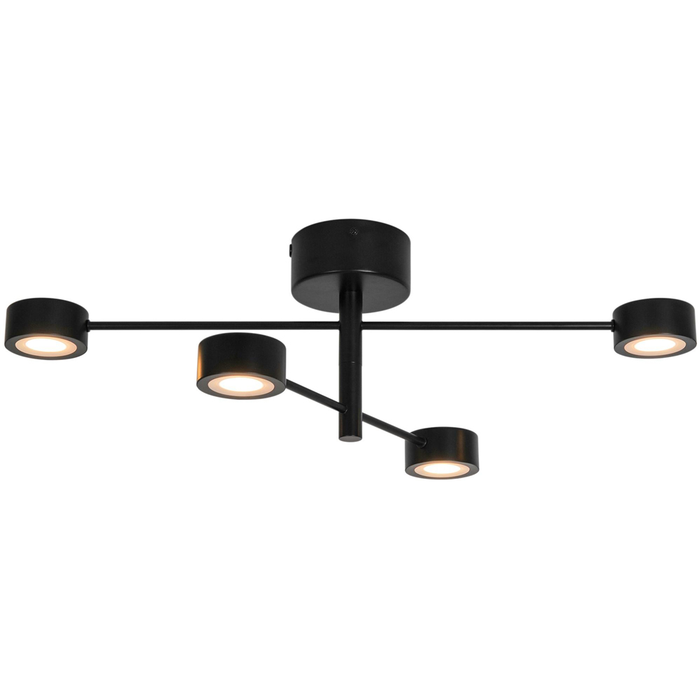 Nordlux Clyde Flex 4-Rail Black Spotlight Image 4