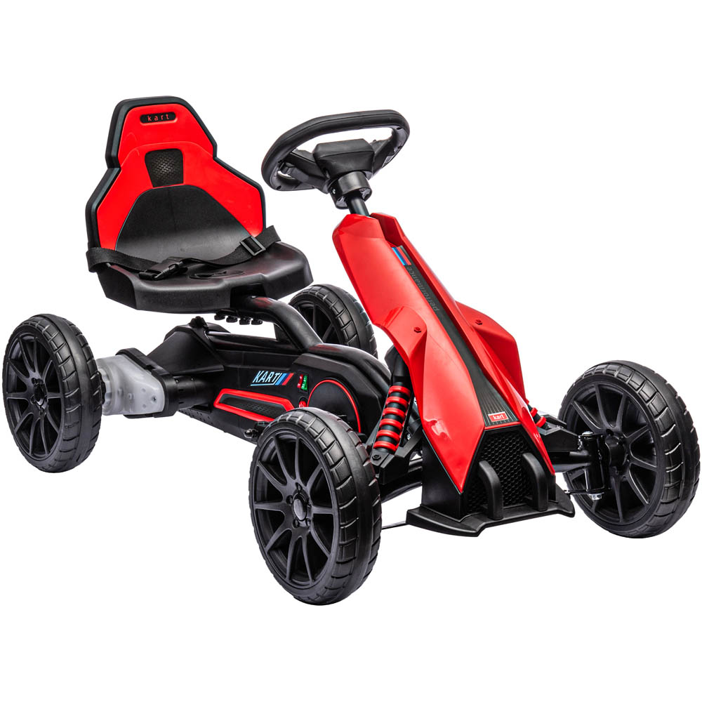 Tommy Toys Kids Ride On Electric Go Kart Red 12V Image 1