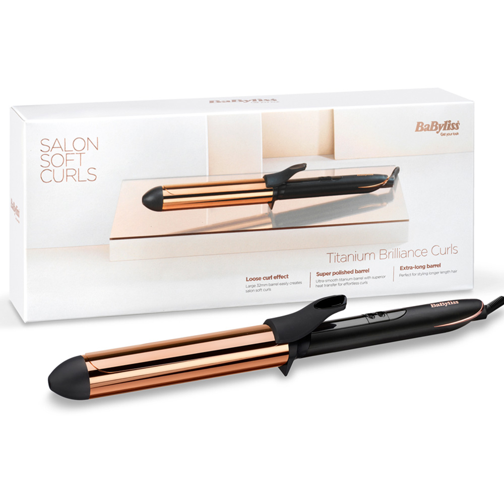 Babyliss Titanium Brilliance Curling Tong Image 3