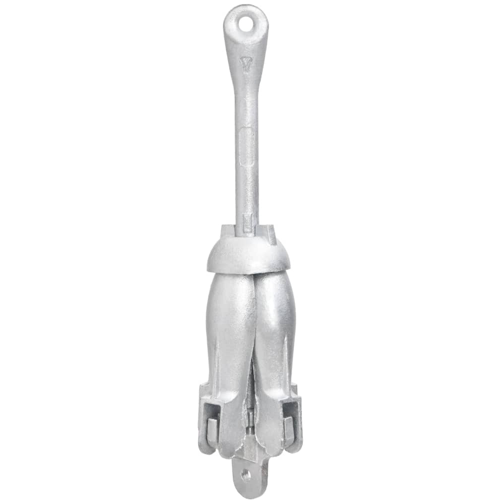 Walplus Silver Malleable Iron Foldable Anchor with Rope 1.5kg Image 4