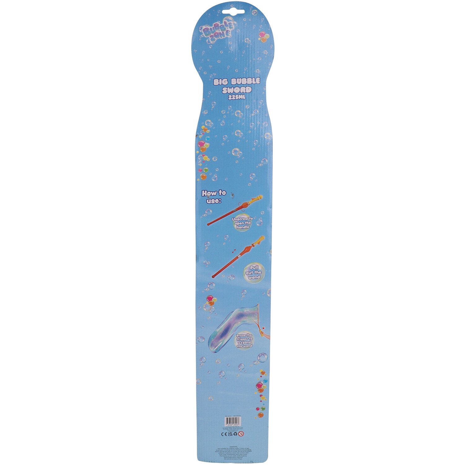 Single Big Bubble Sword in Assorted styles Image 2