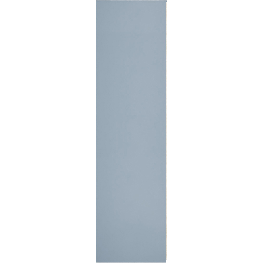 Crowndale Fluted 2 Door Denim Blue Tall Wardrobe Ready Assembled Image 3