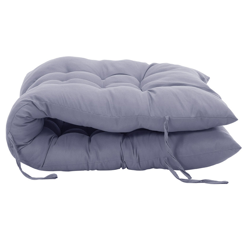 Living and Home Grey Thick Soft Lounge Chair Cushion 110 x 40cm Image 3