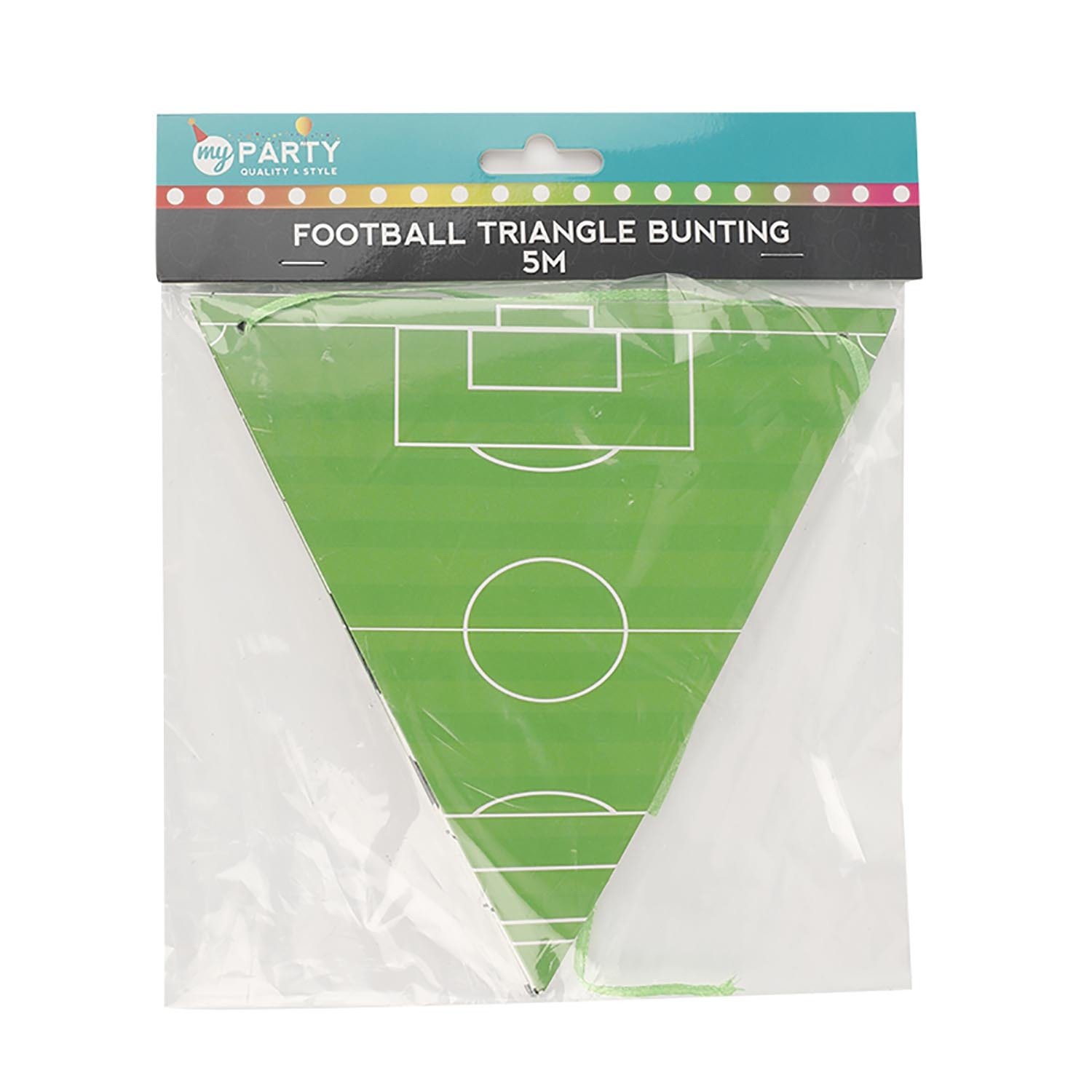 Football Triangle Bunting Image