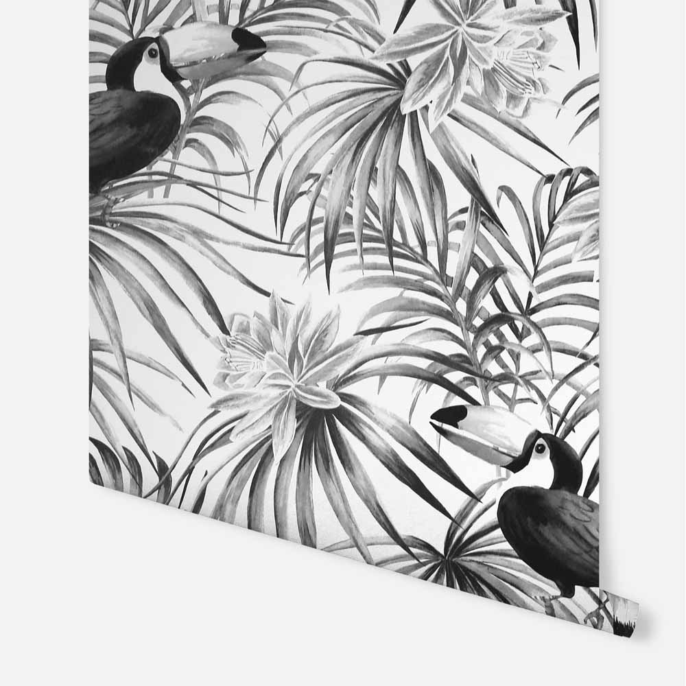 Arthouse Toucan Mono Wallpaper Image 3
