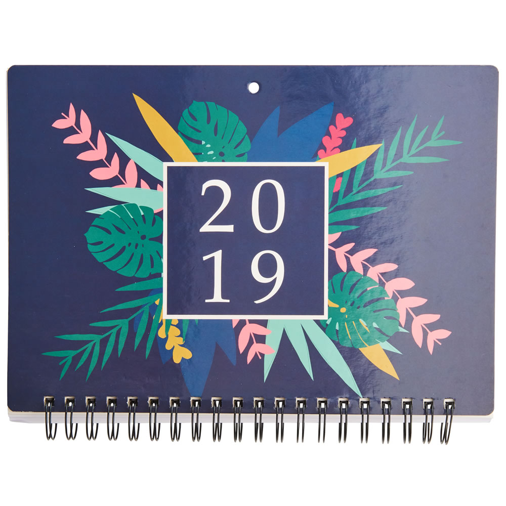 Wilko Week To View 2019 Family Calendar Image 1