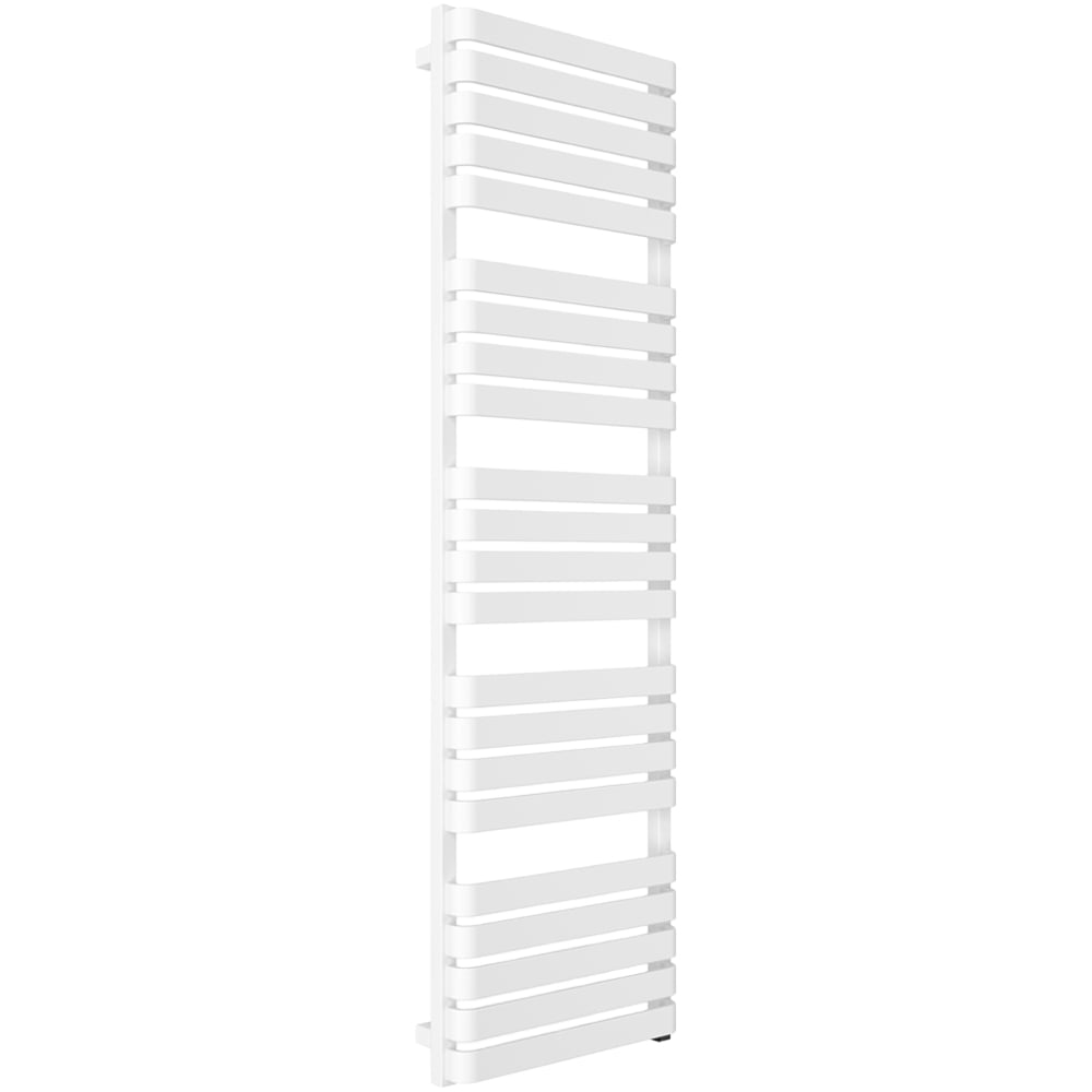 Terma Warp T One Soft Matt White Electric Towel Rail 1695 x 500mm Image 1