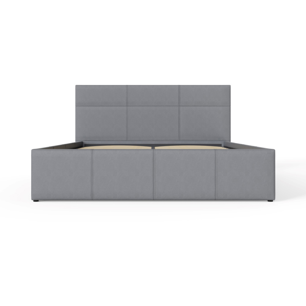 GFW Small Double Grey Side Lift Ottoman Bed Image 3