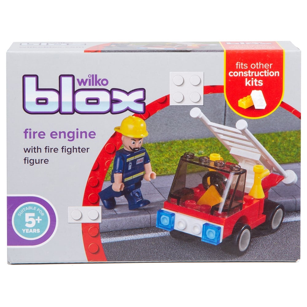 Single wilko Blox Emergency Vehicle Starter Set in Assorted styles Image 7