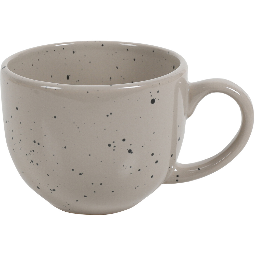 Kiso Warm Grey Speckled Mugs 4 Pack Image 3