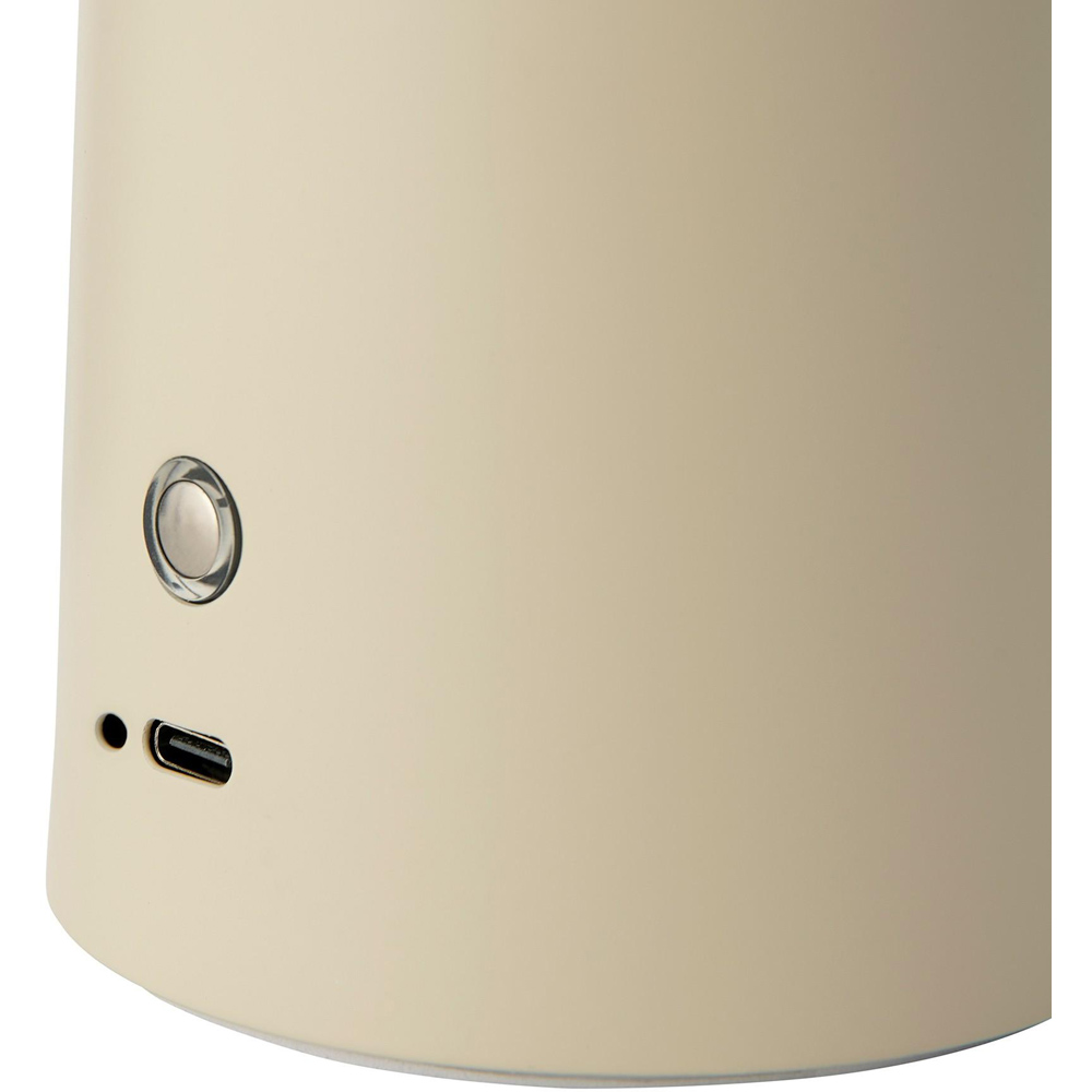 Nordlux Faye Beige Portable Battery Table Lamp Image 4