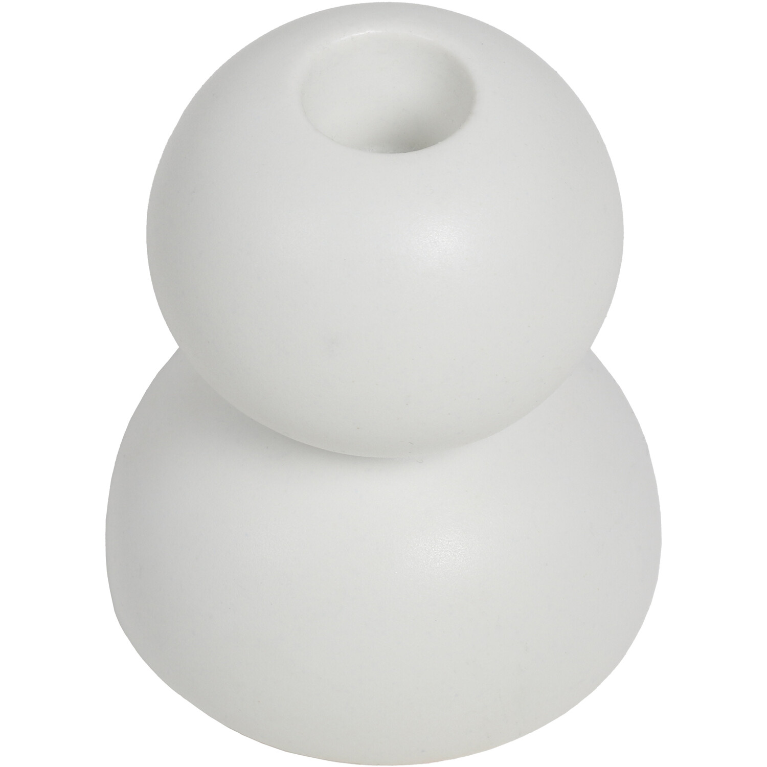 Porcelain Taper Candle Holder Image 1