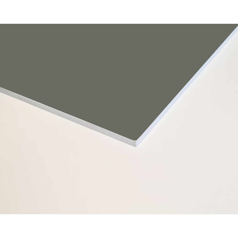 Wetwall Alloy Seafoam Green and Battleship Grey Double Sided Shower Wall Panel 600mm Image 3