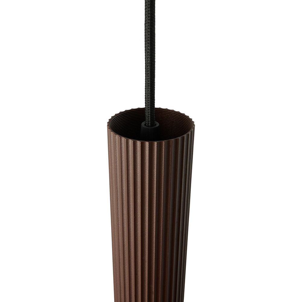 Nordlux Vico Brown Metallic Pendant Light Image 4
