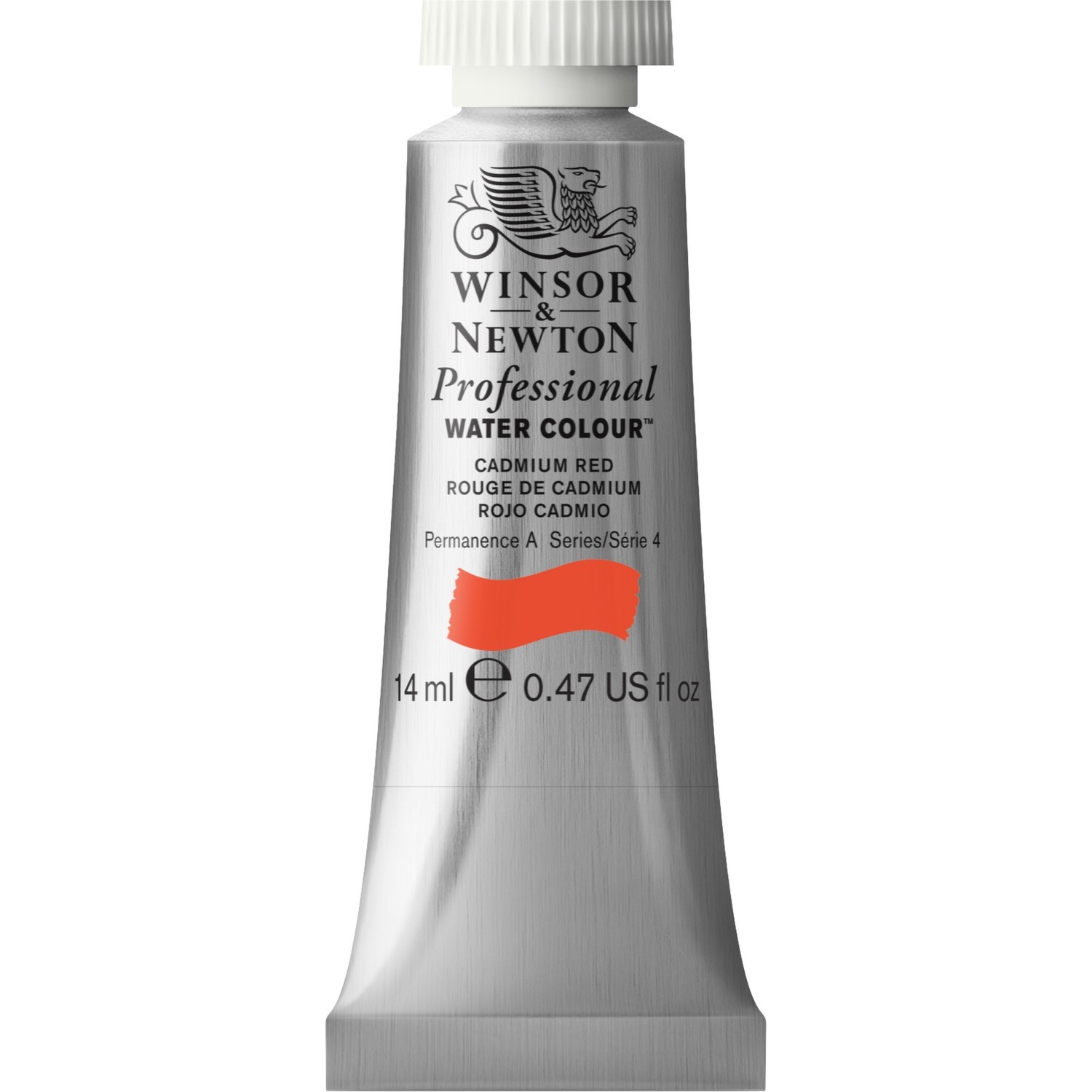Winsor & Newton Professional Cadium Red Watercolour Paint 14ml Image 1